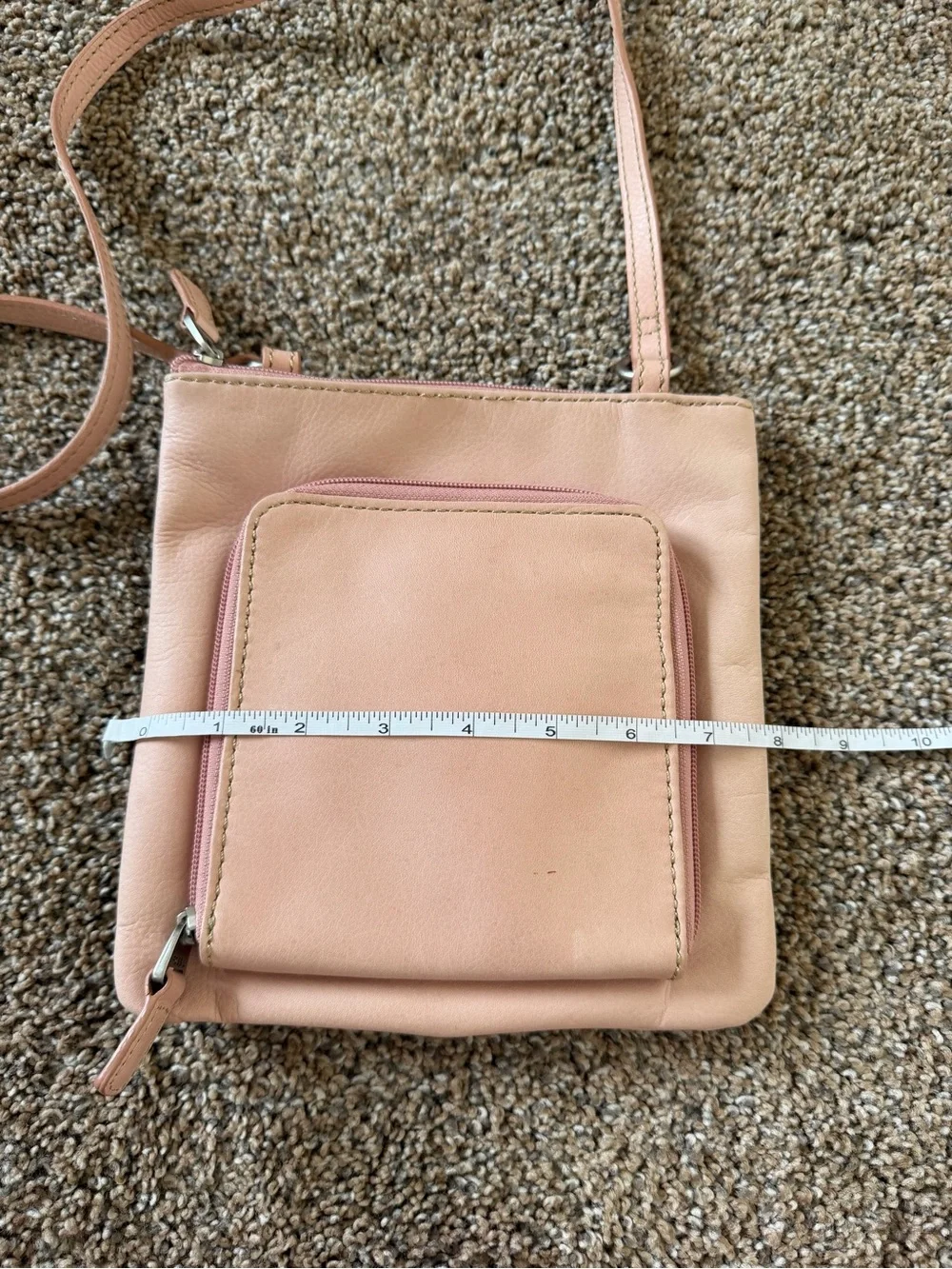FOSSIL Light Blush Pink Crossbody Bag